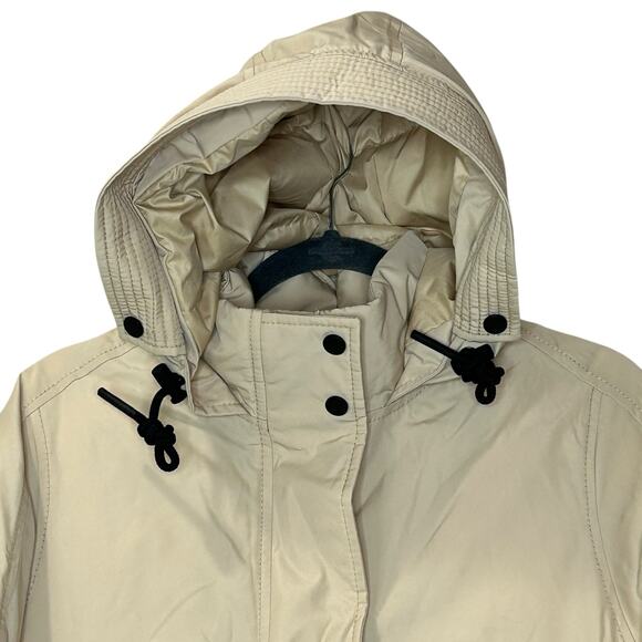 Everlane The ReDown Military Parka Coat Cashew Tan Hooded Women's XL NWT - Picture 11 of 15